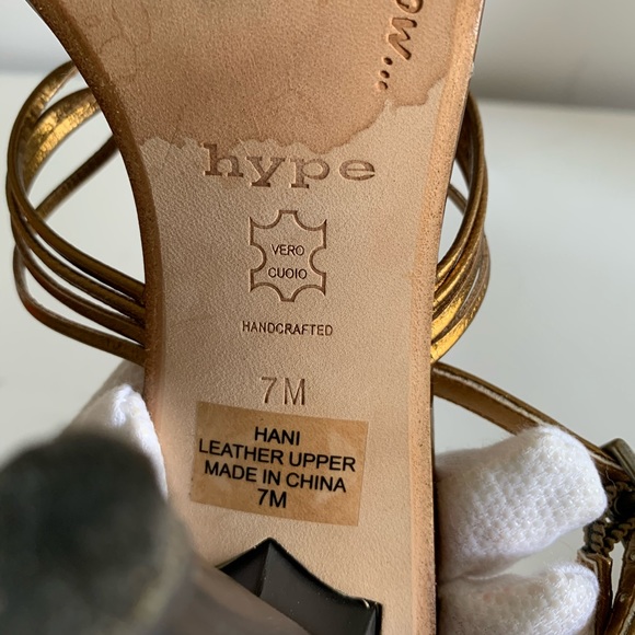 Hype Hani Strappy Heels, size 7 - Picture 8 of 10
